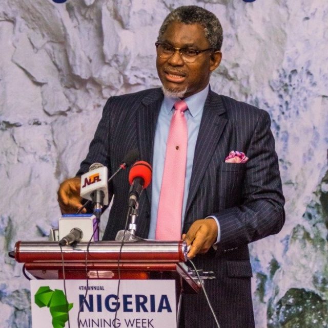 Minister of Mines and Steel Development, Arc Olamilekan Adegbite