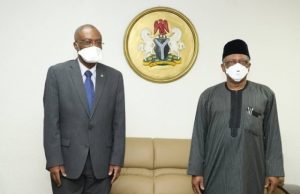 ‘’We are worried about the effects of COVID-19’’ Health Minister Dr Ehanire tells Kazadi Mulombo, new WHO representative to Nigeria