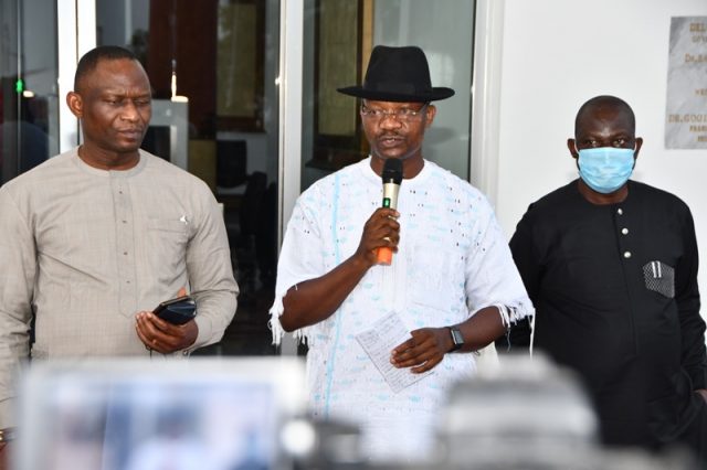 Delta state Commissioner for Information, Mr. Charles Aniagwu briefs on N425 billion for 2022