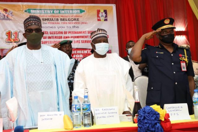 The opening Ceremony of the National Council on Fire, held in Jos, Plateau State