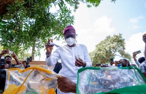 Lagos LG Polls: Governor Sanwo-Olu votes at Polling Unit 019, promises to make life better for Lagosians