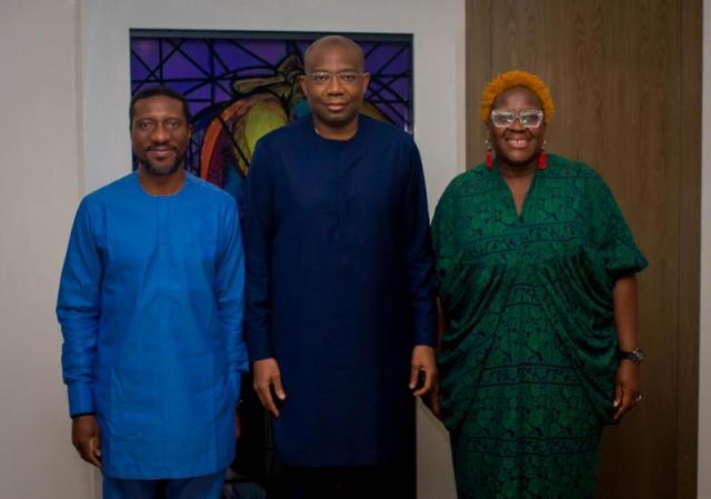 NGX Exco - Condolence Visit to Mr. Aigboje Aig-Imoukhuede