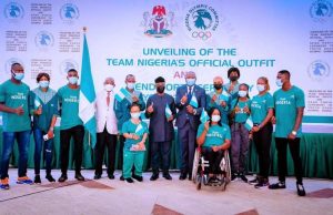 ‘’You stand on the shoulders of giants’’ Vice President Osinbajo tells Nigeria’s Olympics team