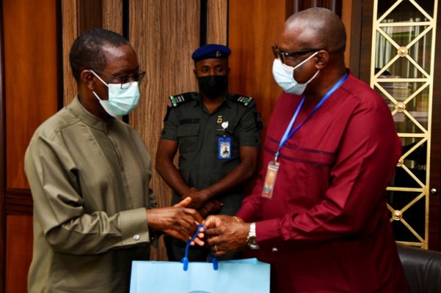 Edo & Delta Chapter of the Manufacturers Association of Nigeria visits Delta State Governor Okowa