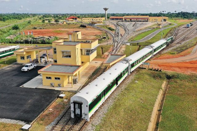 Goodluck Jonathan Railway Complex in Agbor