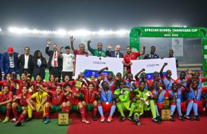 FIFA President attends thrilling conclusion to African Schools Cup