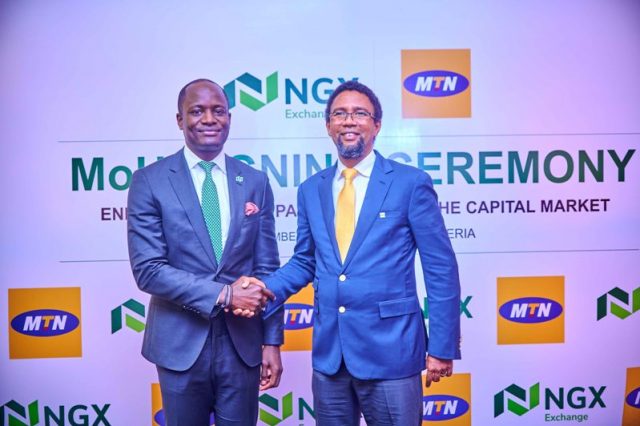 Mr. Temi Popoola, and Chief Executive Officer, MTNN, Mr. Karl Toriola