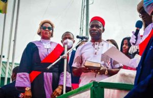 Former CBN Governor Prof. Chukwuma Soludo begins tenure as new Anambra State Governor, promises accountability