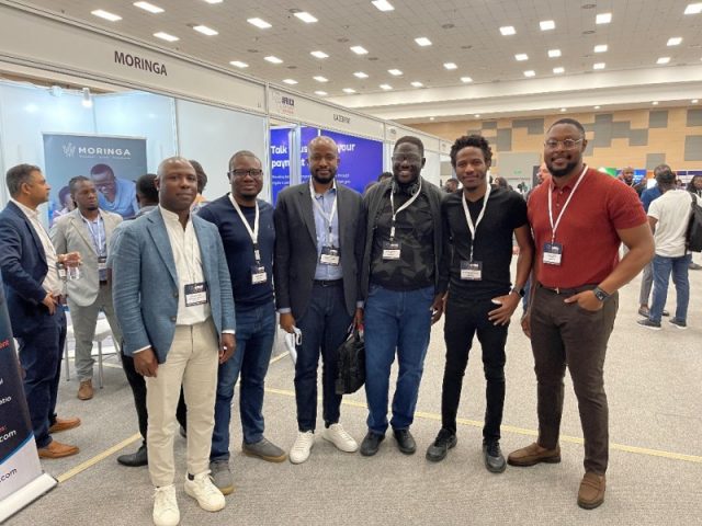 RenCap team at Africa Tech Summit in Nairobi with Cowrywise, OPay and Busha (L-R)