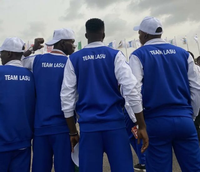 Team LASU at the NUGA Games