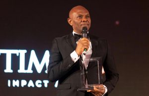 Tony Elumelu honoured at the first-ever TIME 100 Impact Awards, tells the audience ‘’the world is in need of people like us’’