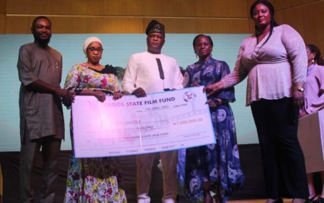 Lagos State Governor Sanwo-Olu presents N200 million interest-free loans to film-makers