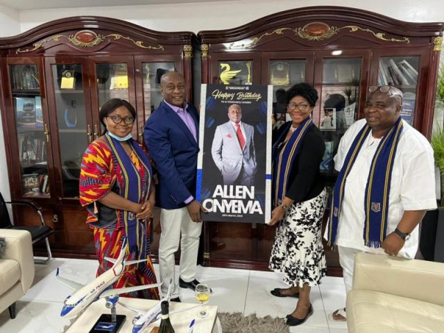 University of Ibadan Alumni Association Worldwide honours Air Peace Chairman, Allen Onyema