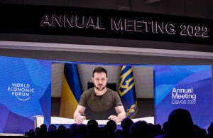 President of Ukraine Zelenskyy addresses World Economic Forum, urges “maximum” sanctions against Russia