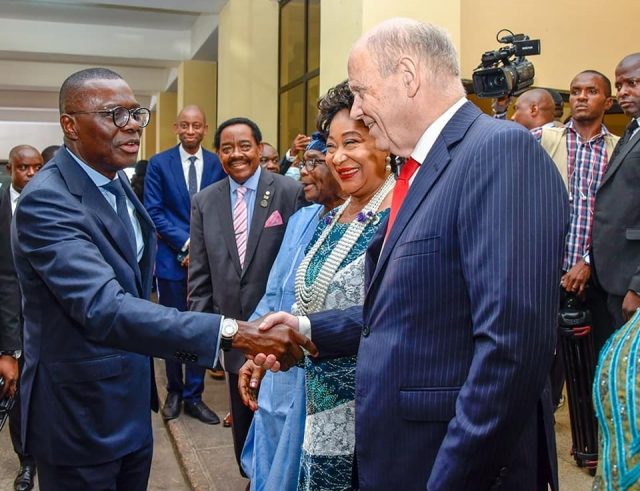 Governor Sanwo-Olu meets Lagos business leaders
