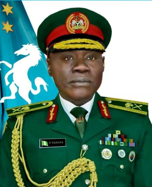 Chief of Army Staff, Lieutenant General Faruk Yahaya