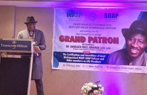Dr. Goodluck Jonathan urges West African pharmacologists to spearhead research for local vaccine production