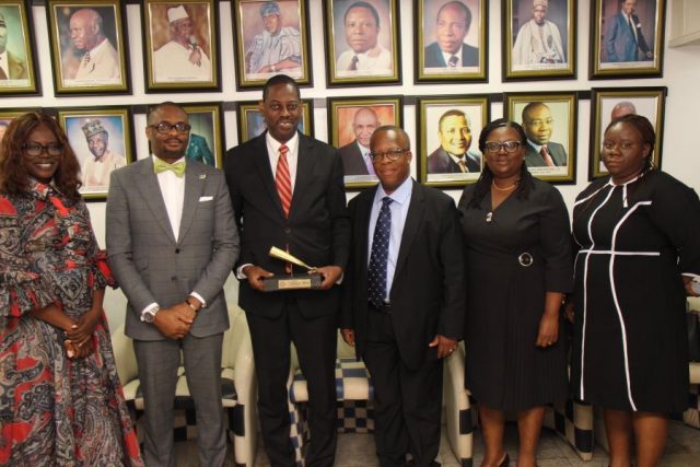 Nigerian Exchange Limited (NGX) Tuesday organized a Closing Gong Ceremony to Host Reverend Ogbarmey Tetteh, Director General, Securities and Exchange Commission, Ghana