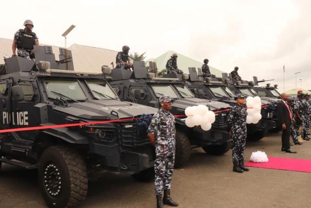 Imo boosts state’s security with armoured personnel carriers and weapons donation to Nigerian Police Force