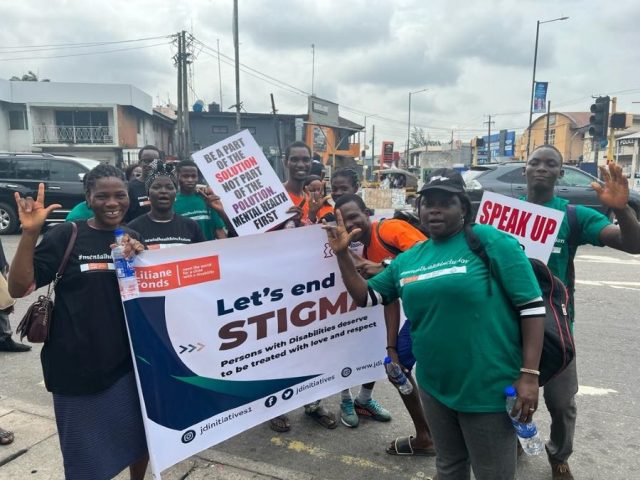 Jela's Development Initiatives organises walk for mental health of persons with disabilities