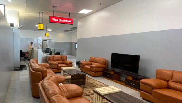 MMIA new Terminal Visa on Arrival Section