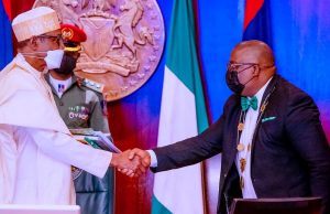 FG has disbursed N100 billion to indigenous pharmaceutical manufacturers, says President Buhari as he hosts new NMA Exco