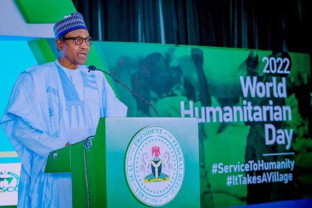 President Muhammadu Buhari visited Borno State for the 2022 World Humanitarian Day and Commissioned some State Government Projects in Maiduguri.