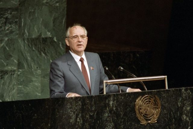 Former Soviet Union leader, Mikhail Gorbachev