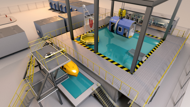 The 'INSITU' Mobile Offshore Safety Training System - MOST Aquarius Global