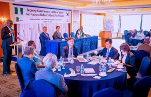 NNPC Ltd and Daewoo Group of South Korea sign MoU for the rehabilitation of the Kaduna refinery