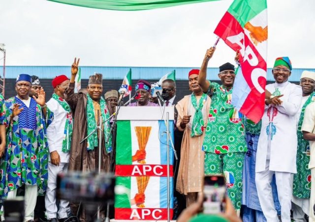 APC Presidential rally in Delta State recently