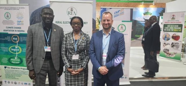CarbonAi official with REA Executives at the MoU signing ceremony