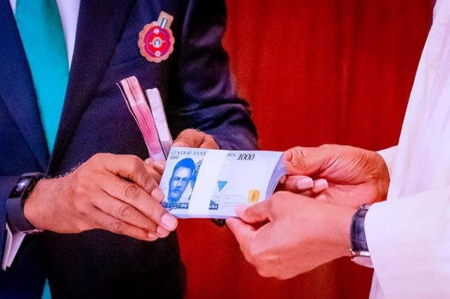 New Naira note redesigned and produced locally