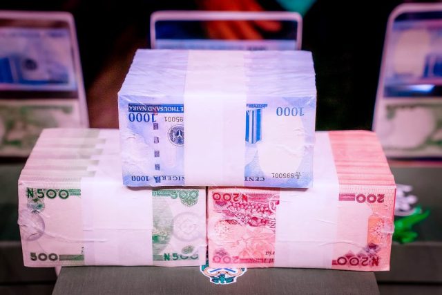 New Naira notes launched by former President, Muhammadu Buhari