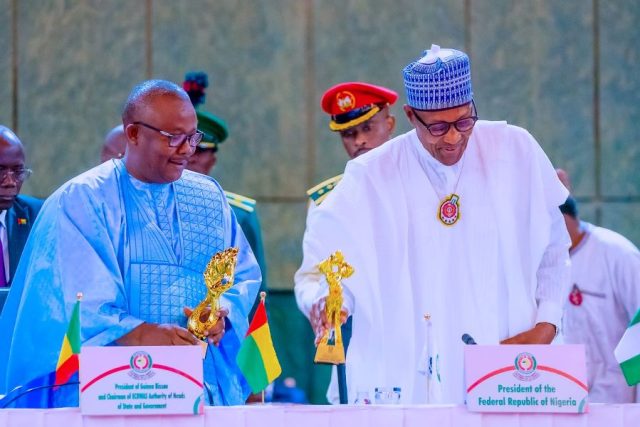 President Muhammadu Buhari attends Opening Ceremony of the ECOWAS Parliament, receives award of recognition