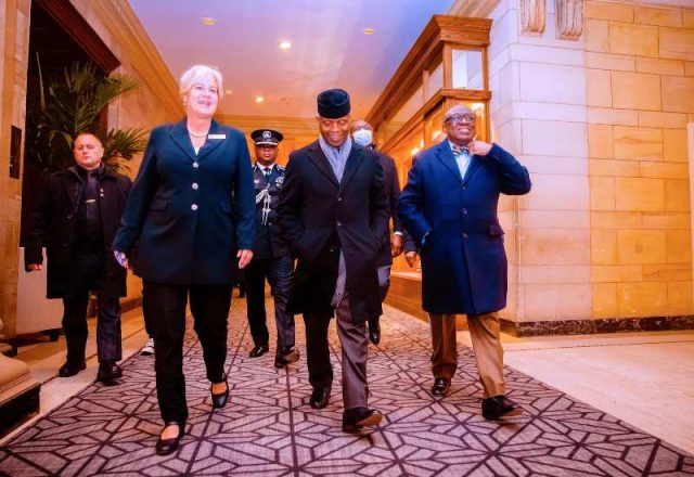 Vice President Osinbajo arrives Ottawa, Canada for a 3-day bilateral Canadian State visit