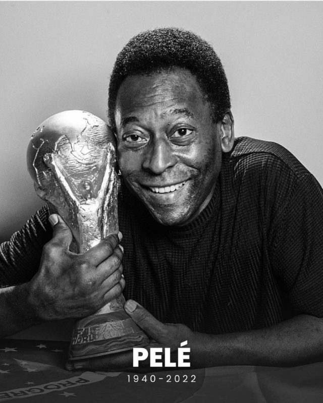 Pele is credited with scoring a world record 1,281 goals in 1,363 games during a 21-year career