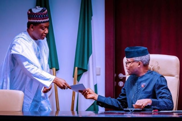 VP receives RMAFC delegation, speaks at public presentation of “Musings of a Precant” in Lagos