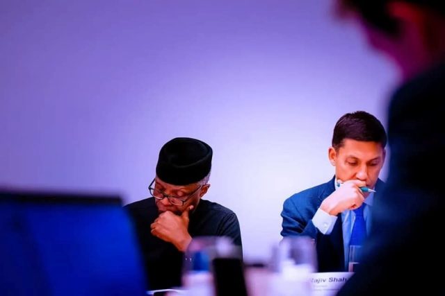 Vice President Yemi Osinbajo says African Carbon Market can be scaled to reach FDI of $120 billion to $200 billion dollars annually