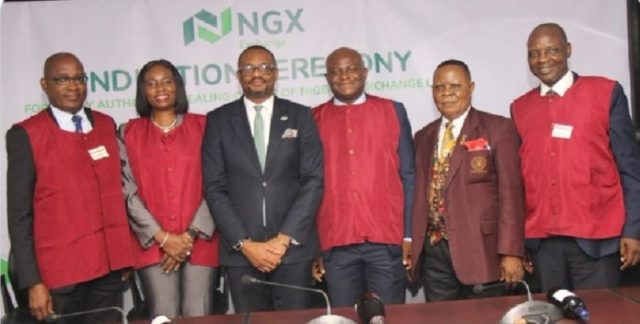 The induction ceremony for the 91 newly Authorised Dealing Clerks held at the Exchange