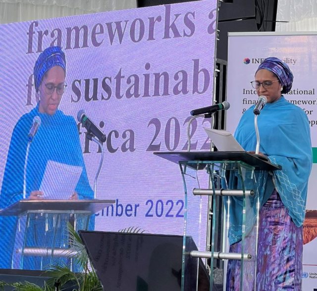 Finance Minister Zainab Shamsuna Ahmed