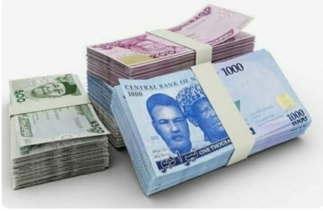 Redesigned Naira Notes
