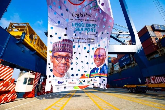 The Lekki Deep Sea Port is a Joint Venture between the Federal Government through the Nigerian Ports Authority, Lagos State Government and the Tolarams Group
