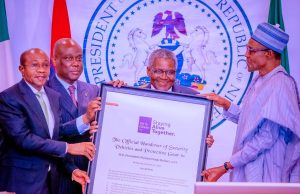 President Buhari hails CACOVID for donating security equipment valued at over N12 billion to the military and Nigeria Police Force