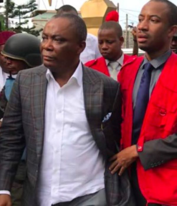 Peter Nwaoboshi in EFCC custody