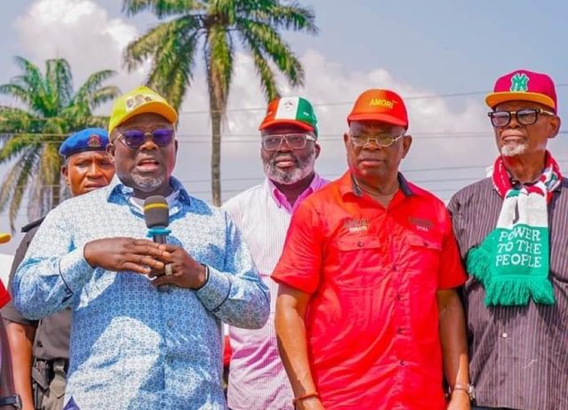 Delta Peoples Democratic Party gubernatorial candidate in Delta, Sheriff Oborevwori