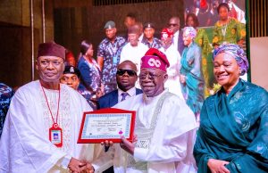Nigeria Decides 2023 | President-Elect, Bola Ahmed Tinubu promises youths a better Nigeria as he picks his certificate of return from INEC Chairman