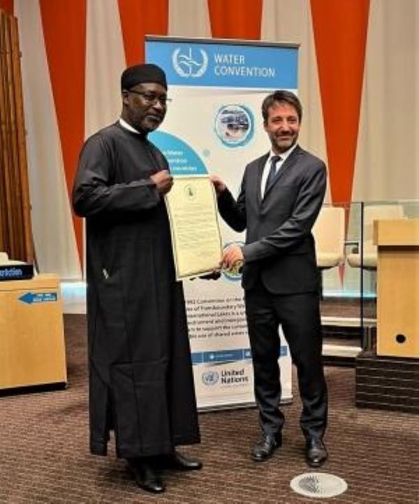 Minister of Water Resources, Engr. Suleiman H. Adamu