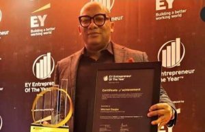Ernst and Young names Mitchell Elegbe Entrepreneur of the Year