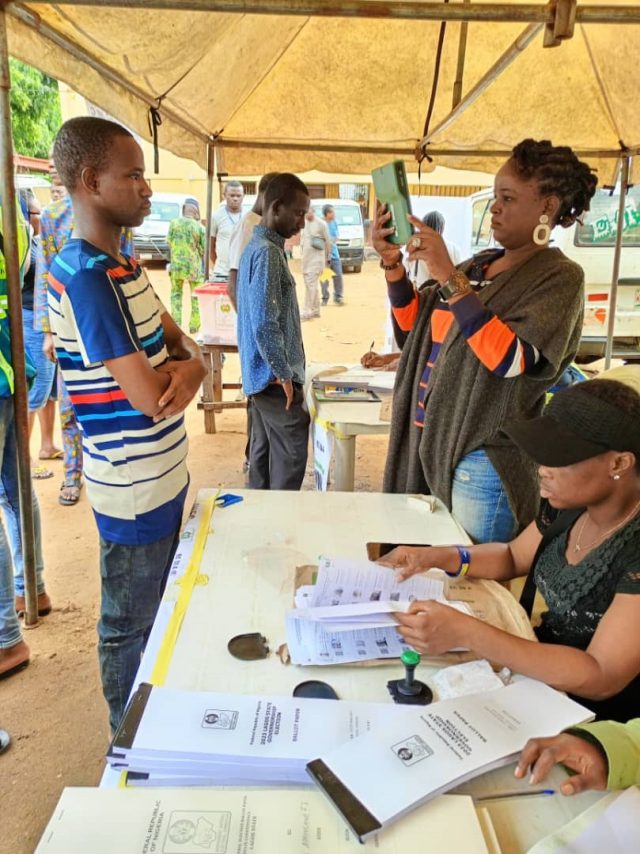 Voting in Lagos Mainland